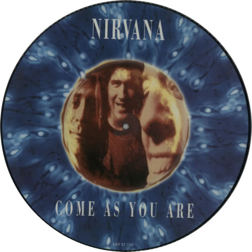 Nirvana Come As You Are 12\" ピクチャーディスク Nirvana Come As You Are 12